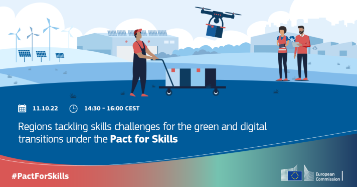 Regions tackling skill challenges for the green and digital transitions under the Pact for Skills_image 