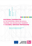 Fostering cooperation in the European Union on skills, training and knowledge transfer in cultural heritage professions