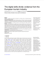 The digital skills divide - evidence from the European tourism industry.png