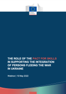 The role of Pact for Skills in supporting the integration of persons fleeing the war in Ukraine