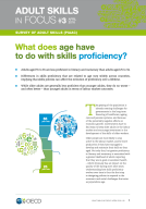 What does age have to do with skills proficiency