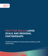 Pact for Skills Guidance Handbook front cover 