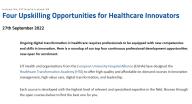 Four Upskilling Opportunities for Healthcare Innovators