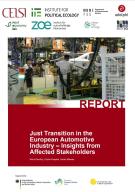 Just Transition in the European Automotive Industry – Insights from Affected Stakeholders